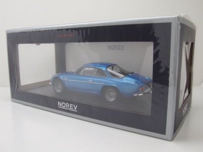 Renault Alpine A110 1600S 1971 blau Modellauto 1:18 Norev