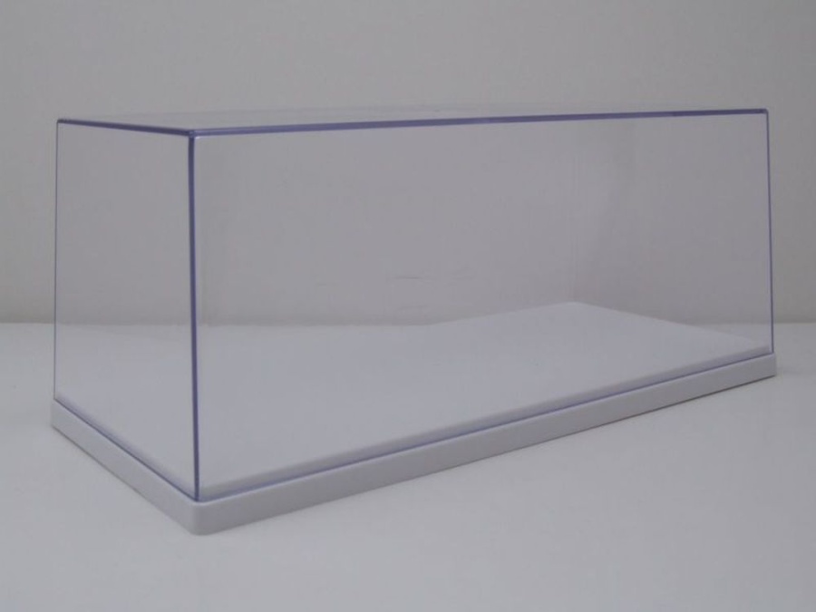 Klarsichtbox Vitrine weiß für 1:24 Modelle Triple9, 15,95 €