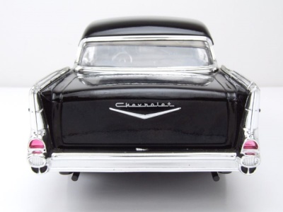 Chevrolet Bel Air Hardtop 1957 schwarz Modellauto 1:18 Motormax