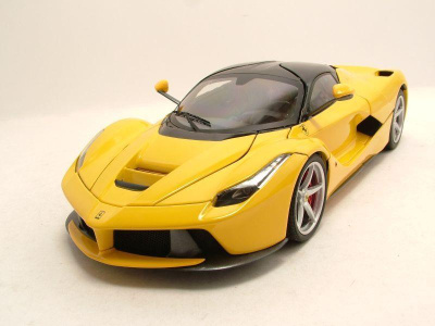Ferrari LaFerrari 2013 gelb Modellauto 1:18 Hot Wheels - Elite