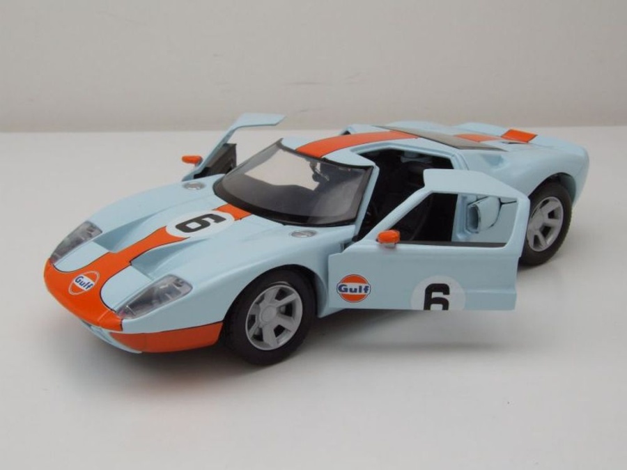 Motormax Ford GT Concept 2004 Gulf Series 1:24 Die-Cast Modellauto