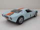 Ford GT Gulf #6 hellblau orange Modellauto 1:24 Motormax