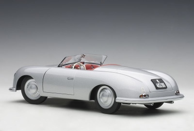 Porsche 356 "Nummer 1" 1948 silber Modellauto 1:18 Autoart