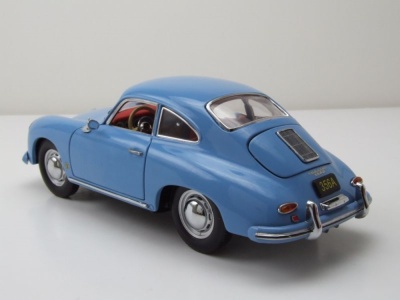 Porsche 356 A 1500 GS Carrera GT 1957 aquamarine blau Modellauto 1:18 Sun Star