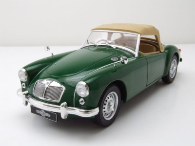 MGA Twin Cam MKI Cabrio geschlossen RHD 1959 grün...