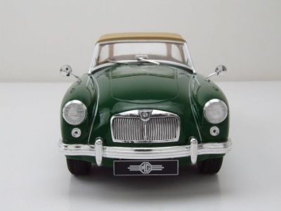 MGA Twin Cam MKI Cabrio geschlossen RHD 1959 grün Modellauto 1:18 Triple9