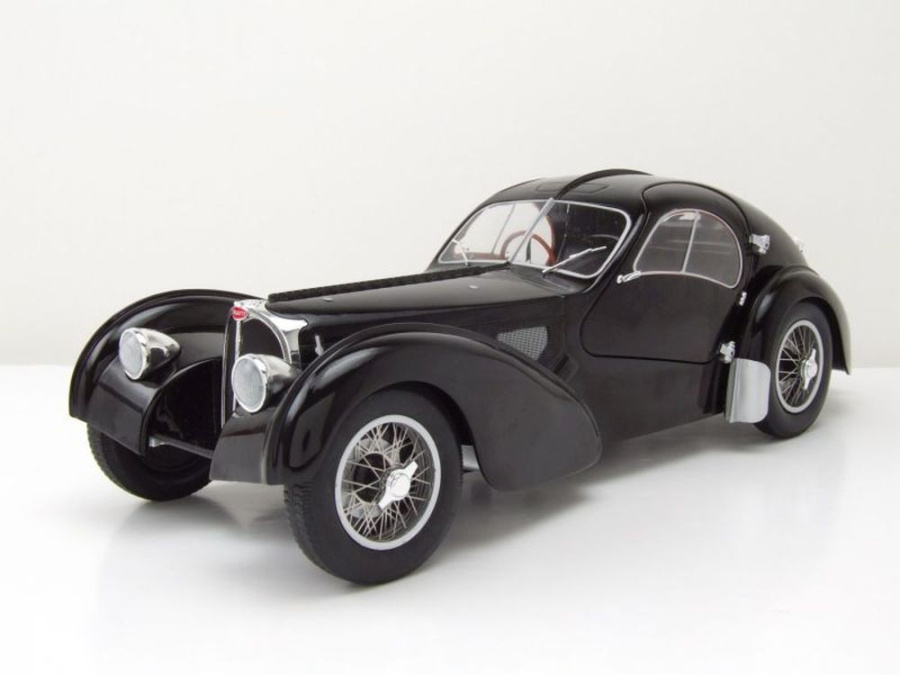 Bugatti Atlantic Type 57 SC schwarz Modellauto 1:18 Solido