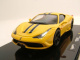 Ferrari 458 Speciale 2013 gelb/schwarz Modellauto 1:43 Hot Wheels - Elite