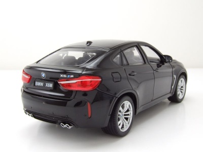BMW X6M 2018 schwarz Modellauto 1:24 Rastar