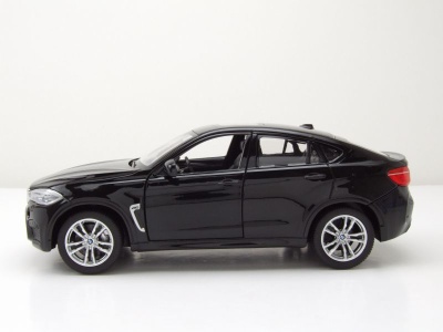 BMW X6M 2018 schwarz Modellauto 1:24 Rastar