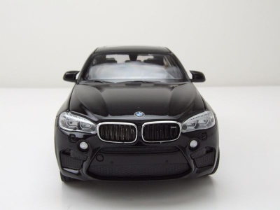 BMW X6M 2018 schwarz Modellauto 1:24 Rastar