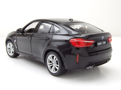 BMW X6M 2018 schwarz Modellauto 1:24 Rastar