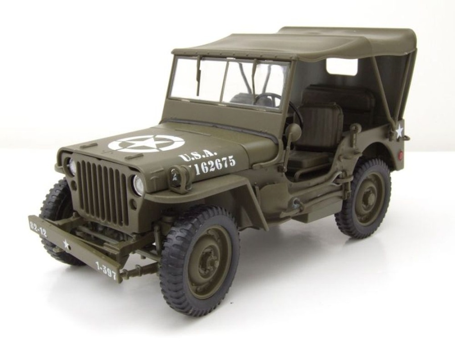 Willys Jeep geschlossen US Army Militär 1941 olivgrün...