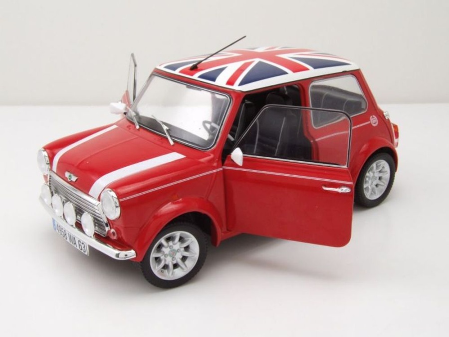Miniature Solido 1/18 - Mini Cooper 1.3i Sport Pack 1997 - Violet - S1800606