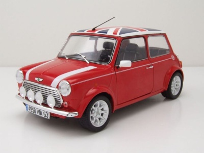 Mini Cooper 1.3i Sport Pack 1997 rot mit UK Flagge...