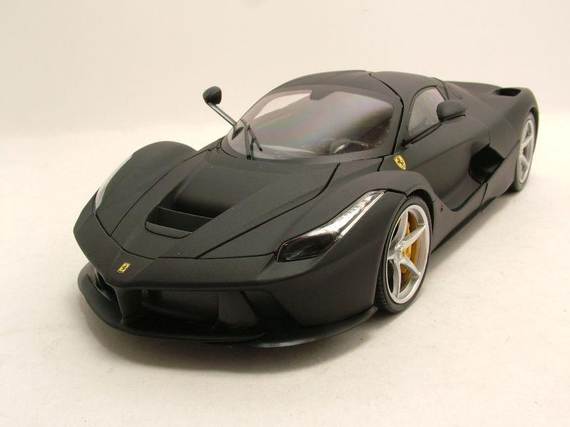 Ferrari LaFerrari 2013 matt schwarz Modellauto 1:18 Mattel - Hot Wheels