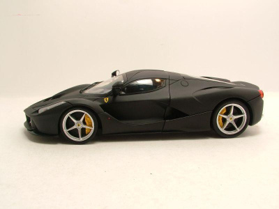 Ferrari LaFerrari 2013 matt schwarz Modellauto 1:18 Mattel - Hot Wheels