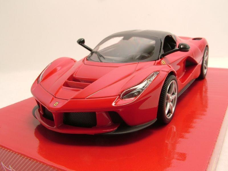 Ferrari LaFerrari 2013 rot, Modellauto 1:24 / Mattel -...