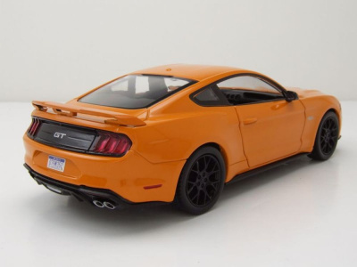 Ford Mustang GT 2018 orange Modellauto 1:24 Motormax