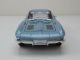 Chevrolet Corvette Sting Ray C2 1963 hellblau metallic Modellauto 1:24 Welly