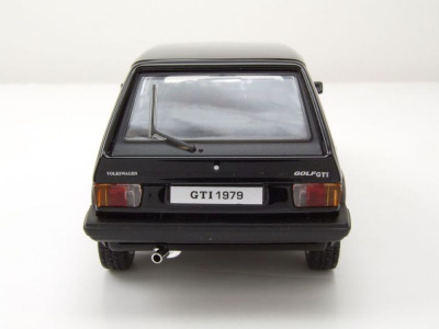 VW Golf 1 GTi 1979 schwarz Modellauto 1:24 Bburago