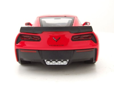 Chevrolet Corvette Z06 2017 rot Modellauto 1:24 Welly