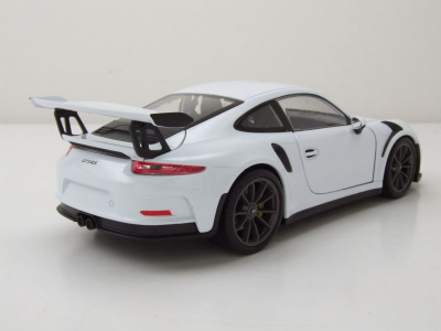 Porsche 911 (991) GT3 RS 2016 weiß Modellauto 1:24...