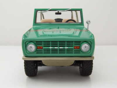 Ford Bronco 1976 offen grün Modellauto 1:18 Greenlight Collectibles