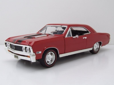 Chevrolet Chevelle SS 396 1967 rot schwarz Modellauto...