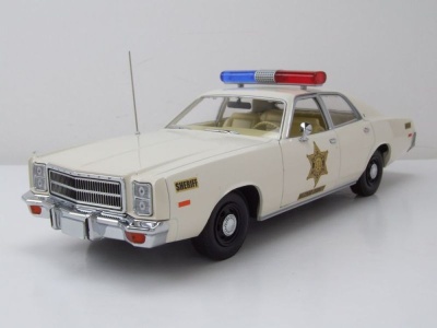 Plymouth Fury 1977 Hazzard County Sheriff beige...