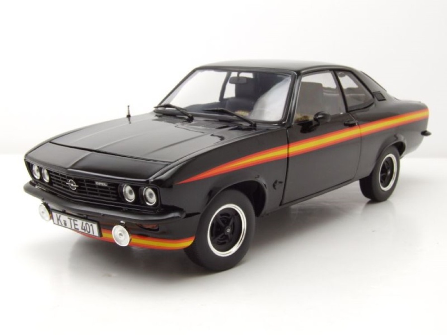 Opel Manta GT/E Black Magic 1975 schwarz Modellauto 1:18 Norev