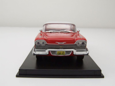 Plymouth Fury Christine 1958 rot weiß Modellauto 1:43 Greenlight Collectibles
