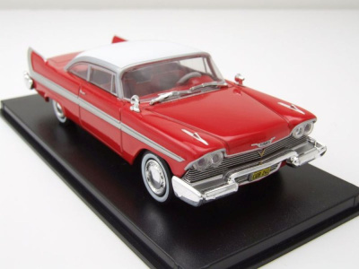 Plymouth Fury Christine 1958 rot weiß Modellauto 1:43 Greenlight Collectibles