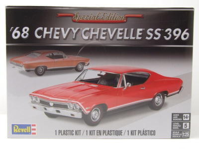 Chevrolet Chevelle SS 396 1968 Kunststoffbausatz...
