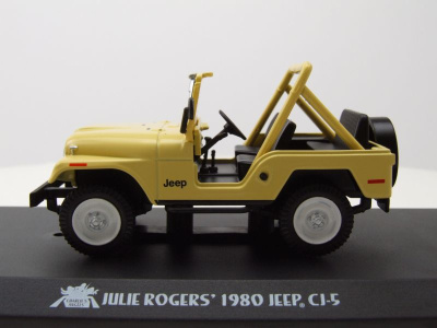 Jeep CJ5 1980 gelb Charlie´s Angels Modellauto 1:43 Greenlight Collectibles