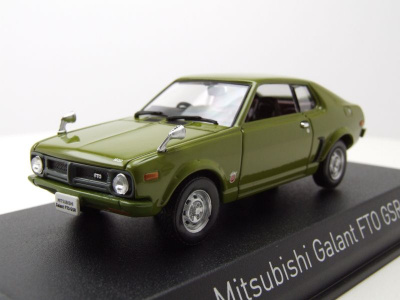 Mitsubishi Galant FTO GSR 1973 grün Modellauto 1:43...