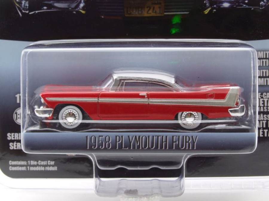 Plymouth Fury 1958 rot weiß Christine Modellauto 1:64...