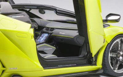 Lamborghini Centenario Roadster 2016 hellgrün Modellauto 1:18 Autoart