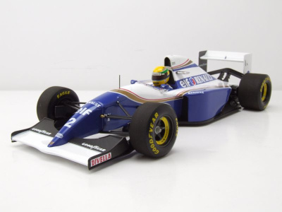 Williams Renault FW16 Formel 1 San Marino GP 1994 Ayrton Senna Modellauto 1:18 Minichamps