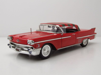 Cadillac Series 62 1958 rot mit Figur Freddy Krueger...