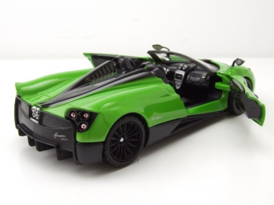 Pagani Huayra Roadster 2018 grün metallic Modellauto 1:24 Motormax