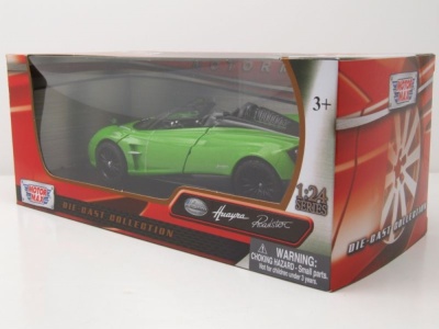 Pagani Huayra Roadster 2018 grün metallic Modellauto 1:24 Motormax