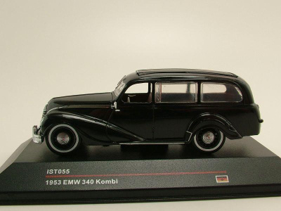 EMW 340 Kombi 1953 schwarz Modellauto 1:43 IST Models
