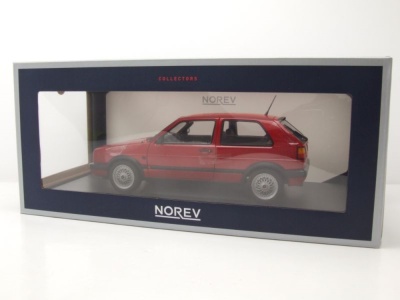 VW Golf 2 GTI 1990 rot Modellauto 1:18 Norev