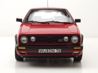 VW Golf 2 GTI 1990 rot Modellauto 1:18 Norev