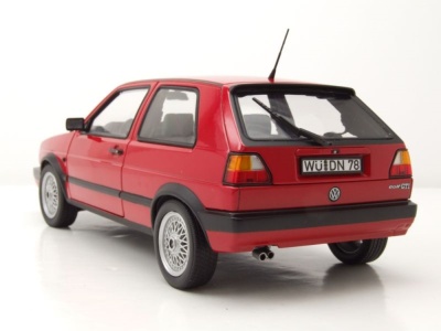 VW Golf 2 GTI 1990 rot Modellauto 1:18 Norev