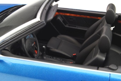 Audi 80 Cabrio 1998 kingfisher blau Modellauto 1:18 Ottomobile