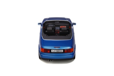 Audi 80 Cabrio 1998 kingfisher blau Modellauto 1:18 Ottomobile