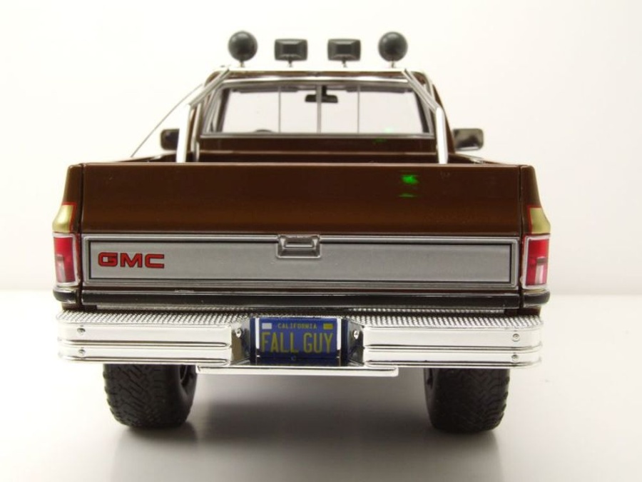 Greenlight 1/18 GMC K2500 Sierra Grande 1982 - Miniature Rouge - Boîte Neuve