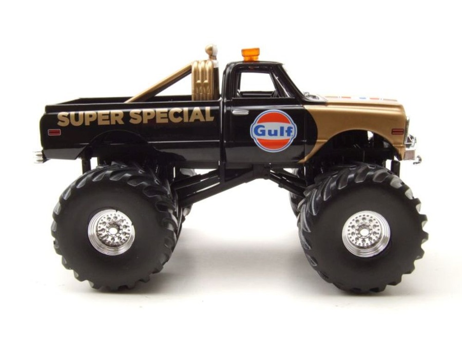 グリーンライト　1971 シボレー K-10 - ガルフ　スーパースペシャル グリーンライト 1971 シボレー K-10 - ガルフ スーパー